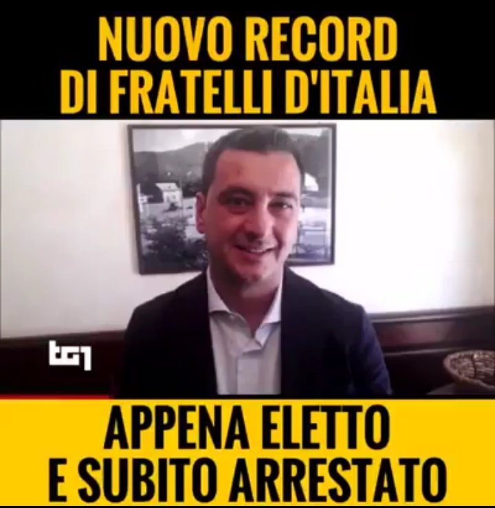 arabafenice (@fenice_risorta) on Twitter photo X ricordare #domenicocreazzo <a href="/FratellidItalia/">Fratelli d'Italia 🇮🇹</a> dopo un mese
che era stato eletto consigliere regionale fu arrestato e a luglio 2025 in appello condannato
a 10 anni di carcere. X ricordare #domenicocreazzo <a href="/FratellidItalia/">Fratelli d'Italia 🇮🇹</a> dopo un mese
che era stato eletto consigliere regionale fu arrestato e a luglio 2025 in appello condannato
a 10 anni di carcere.