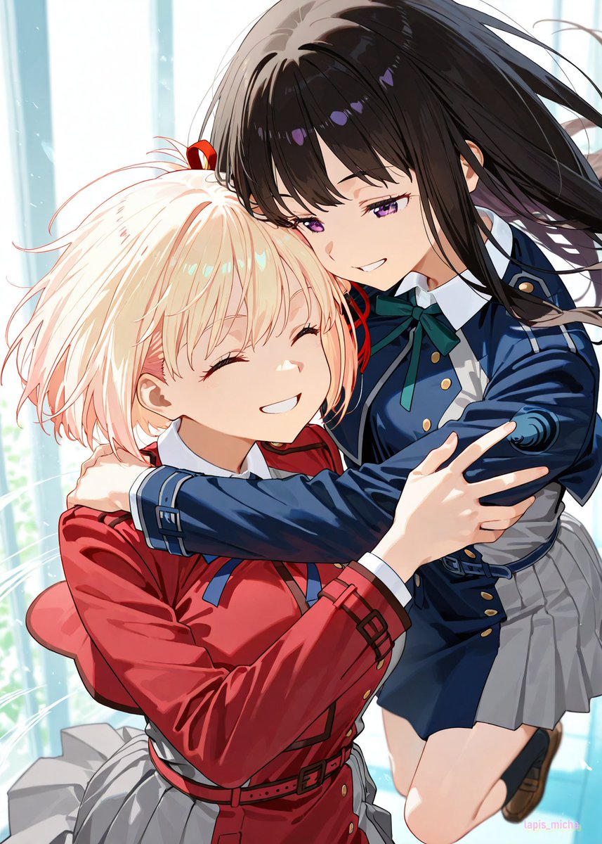 リコリコ成分補充💖
「私は君と会えて嬉しい❣嬉しい嬉しい❣」
#AIイラスト #リコリコ #錦木千束 #井ノ上たきな生誕祭2025