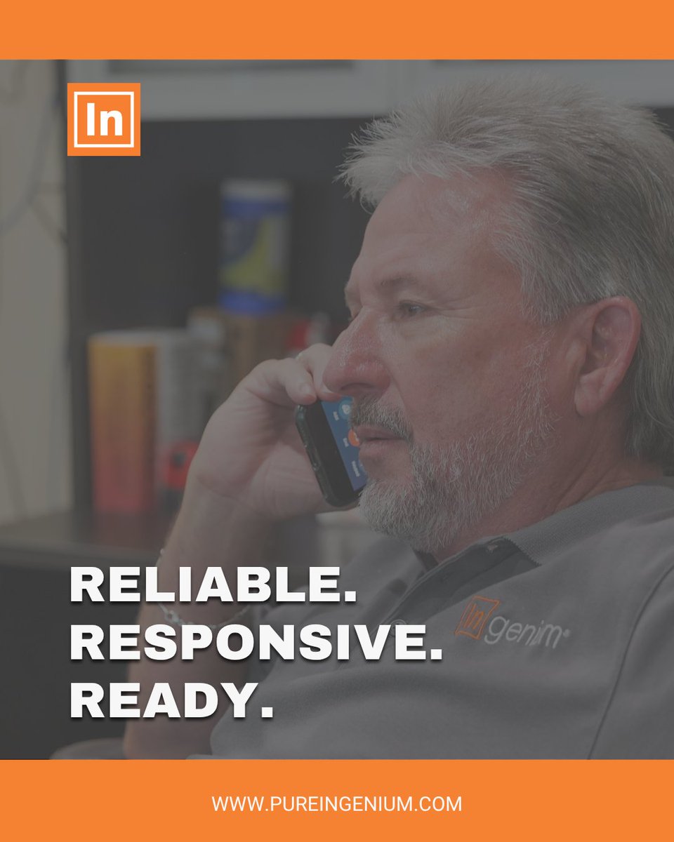 PureIngenium's tweet image. Real people, real service—you call, we show up. It's that simple.
Learn more at: pureingenium.com
