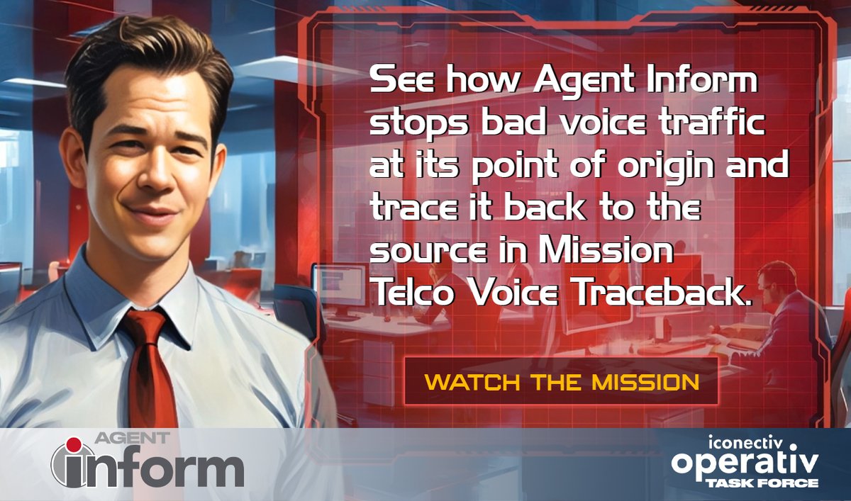 📞 Fraudsters hide. We help find them. Discover the iconectiv® Operativ Task Force 's role in powering the traceback mission to secure voice networks using voice traceback: bit.ly/4nkN5HN

#missioniconectiv #callsecurity #telecom