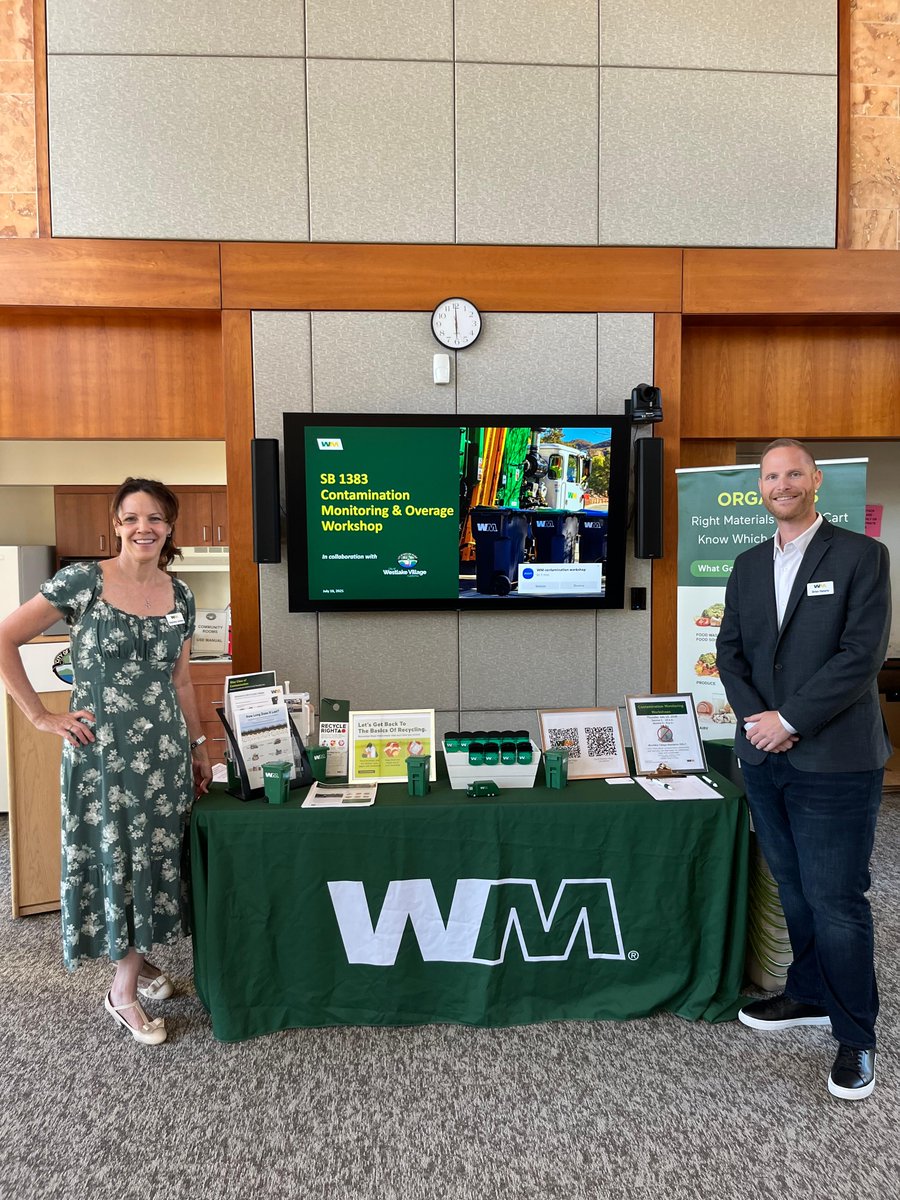 We take recycling education seriously! ♻️ Have you joined one of our workshops?

What’s one thing you thought was recyclable but isn’t?
👇 Drop it in the replies!
#WMSoCal #RecycleRight #BlueBin #GreenBin