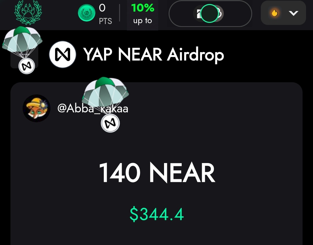 Airdrop for NEAR yappers is live on <a href="/rhea_finance/">Rhea Finance</a>. If you've been posting real value about NEAR  check your wallet. Link below 👇 Smart content pays off.