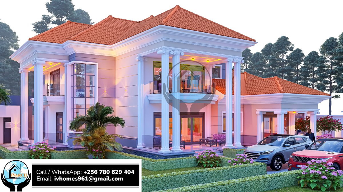 project ;-Modern 5-Bedroom Double Storey House Design in Uganda [23.6mx19.4m] [plot size 100ft x100ft]
link below for full video :-
youtu.be/v3lY00a1Ctc
----------------------------------------------------------
specs 
-5bedrooms ,6 baths
-485m2 flooring[18mx18.2m]
-900m2