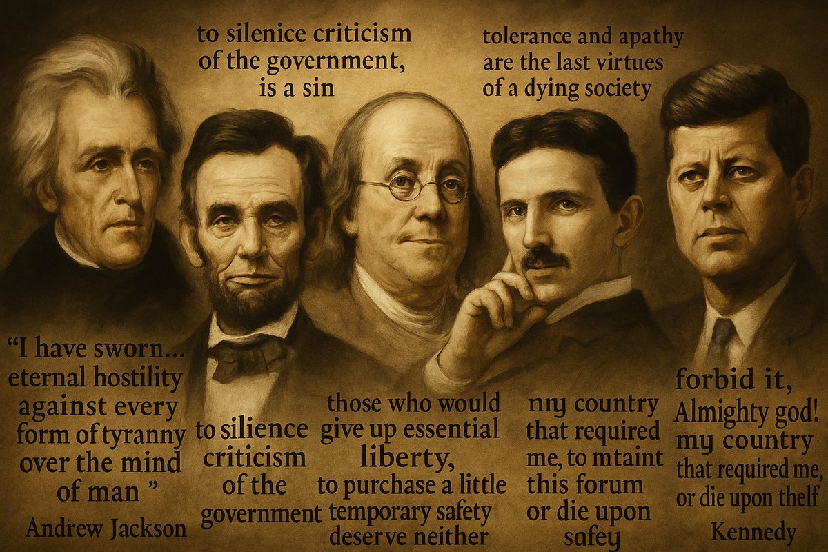 Unnamed Fund, X Layer🕊️🔑🫶🏽 (@cobainesauce) on Twitter photo They told you the Civil War was about slavery.
But every major war in history has been about 💰 banking, 🧠 control, and 🧨 engineered conflict.
JFK said it best:
“The very word ‘secrecy’ is repugnant in a free and open society.”
Start asking who really funded both sides. 👀 They told you the Civil War was about slavery.
But every major war in history has been about 💰 banking, 🧠 control, and 🧨 engineered conflict.
JFK said it best:
“The very word ‘secrecy’ is repugnant in a free and open society.”
Start asking who really funded both sides. 👀