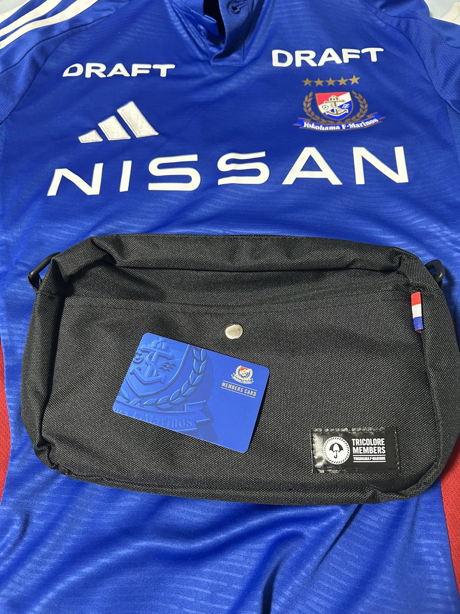 トリメンの入会特典届いた！
封筒もかわいかった！

#fmarinos