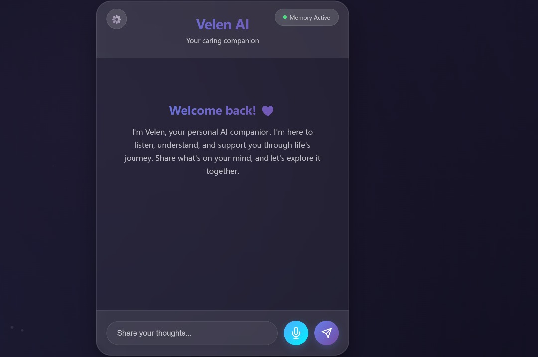 Emma Tech (@eobadoni) on Twitter photo Velen AI with Recall Healing: Discover WHY you feel this way
trace it back through generations and break the patter. Still coding
. <a href="/yacineMTB/">kache</a> <a href="/Chaos2Cured/">Kirk Patrick Miller</a> <a href="/DeryaTR_/">Derya Unutmaz, MD</a> <a href="/GolliAir/">GolliAir</a> <a href="/RichardAGetz/">Richard</a> <a href="/hthieblot/">Hubert Thieblot</a> <a href="/solofounding/">Solo Founders</a> <a href="/AICounselDallas/">Cyrus | Ai Counsel</a> Velen AI with Recall Healing: Discover WHY you feel this way
trace it back through generations and break the patter. Still coding
. <a href="/yacineMTB/">kache</a> <a href="/Chaos2Cured/">Kirk Patrick Miller</a> <a href="/DeryaTR_/">Derya Unutmaz, MD</a> <a href="/GolliAir/">GolliAir</a> <a href="/RichardAGetz/">Richard</a> <a href="/hthieblot/">Hubert Thieblot</a> <a href="/solofounding/">Solo Founders</a> <a href="/AICounselDallas/">Cyrus | Ai Counsel</a>