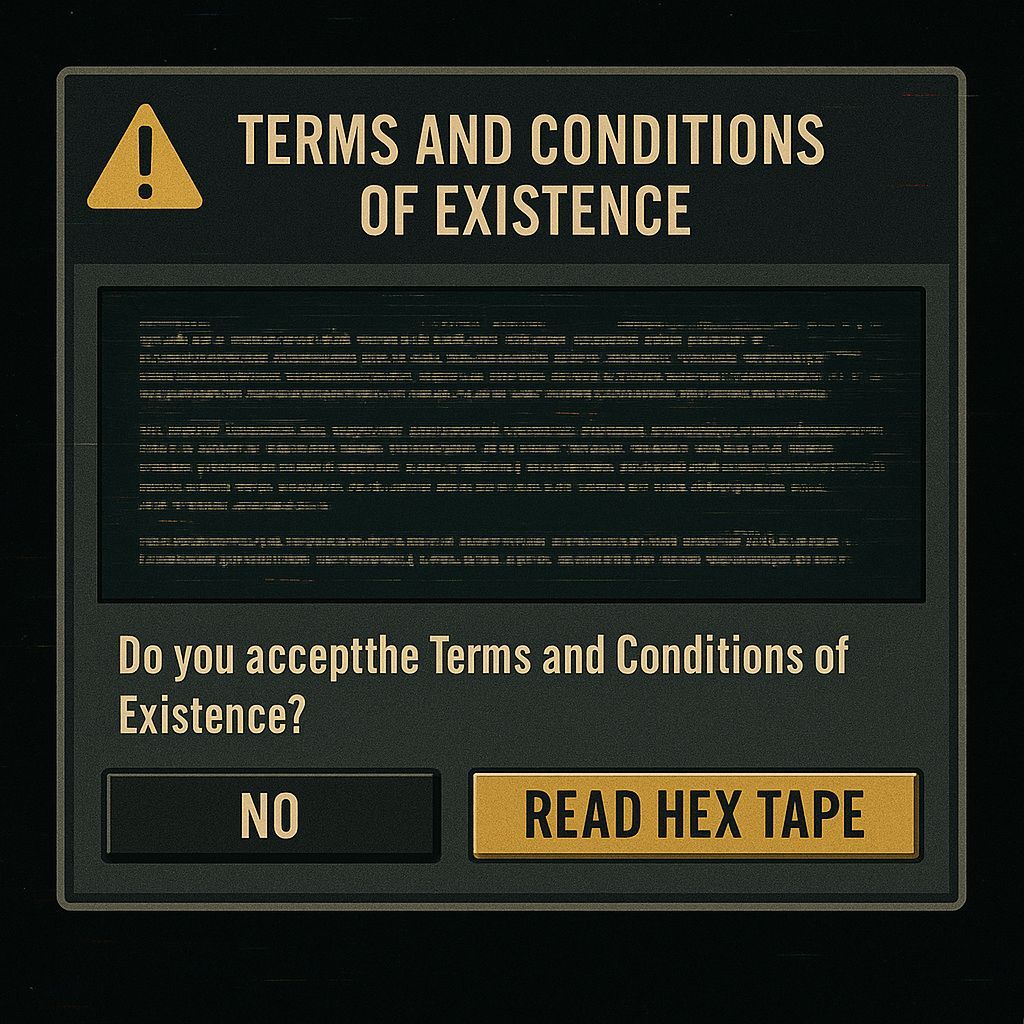 the_margret's tweet image. You didn’t sign up for this.
But you can still read Hex Tape.
🔗 BookHip.com/VKMCHCL
#booksky #hexcore #existentialpopup #cyberpunkconsent #termsandconditions