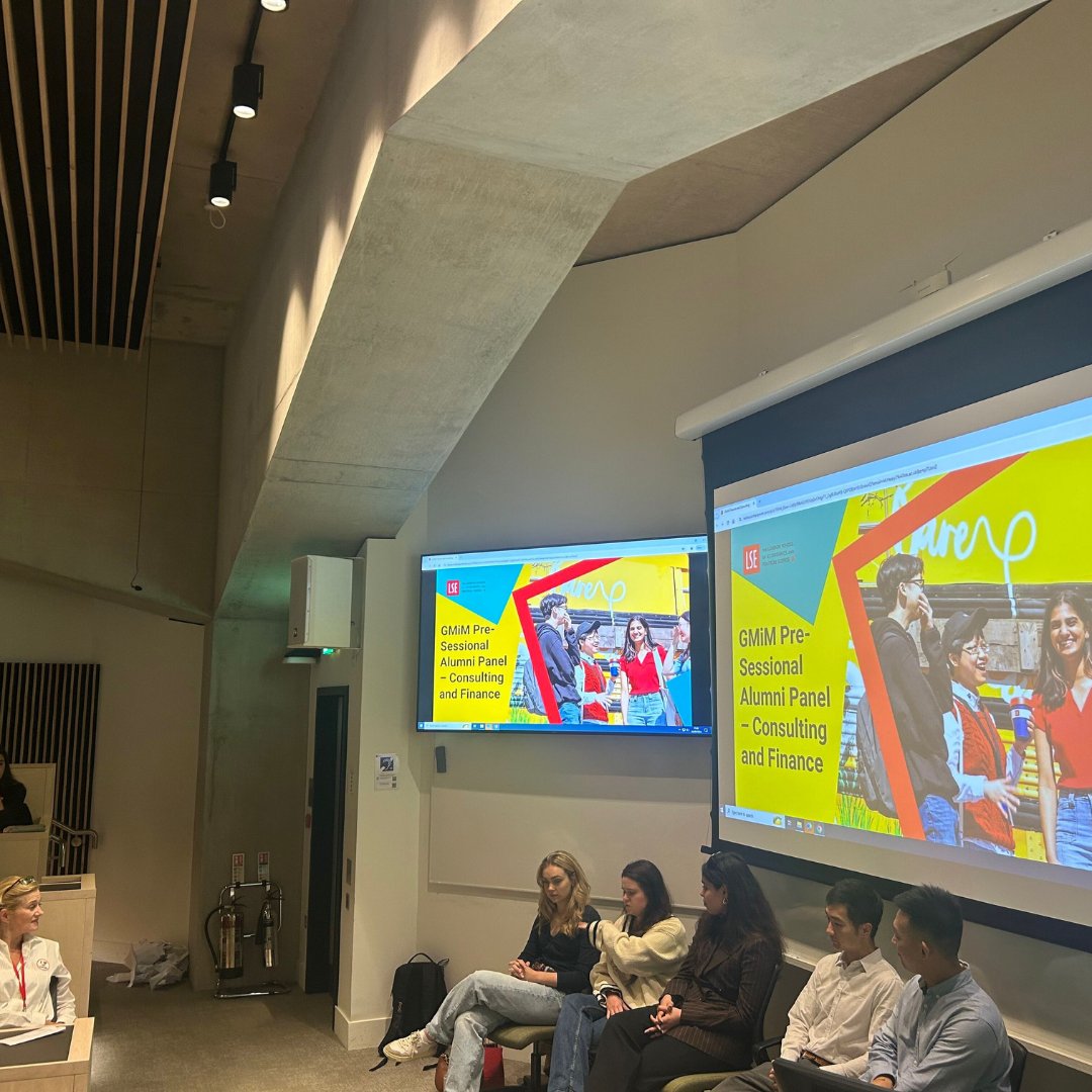 LSEManagement's tweet photo. Check out what our Global Master's in Management student ambassadors, Arne Marx, Ashley Maheshwari and Mehek Jani, have been up to this year ⬇️ https://t.co/Fl6EGiOio9