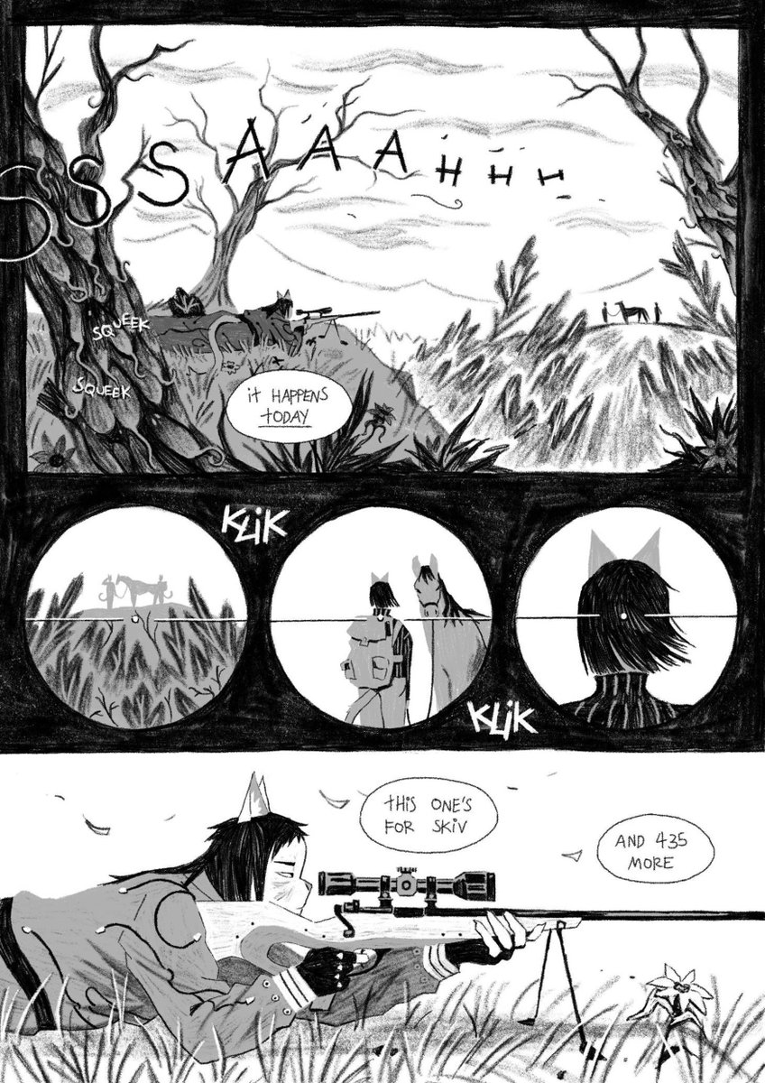 SBComicsFair's tweet image. &apos;Dead Horses&apos; is a not-to-be-missed tour de force from @GoblinStunts:
Legendary bounty hunter Doubler has one last job. As she leads a child to the House, she must traverse the twists &amp;amp; turns of Widemeadow with the ghosts of her violent past in pursuit.