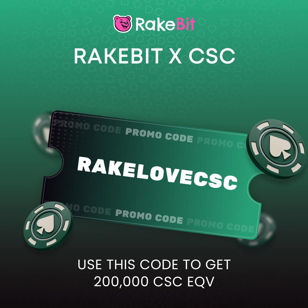 CasinoCoin 🪝 (@casinocoin) on Twitter photo 🎰 Rakebit is making waves in the crypto casino scene - and they proudly accept CSC!
Enjoy slots, table games, sports betting, and more, plus an exclusive CSC deposit bonus (code: RAKELOVECSC) to kick off your play.
Your game, your token, your win.
👉 bit.ly/CSCRakebit 🎰 Rakebit is making waves in the crypto casino scene - and they proudly accept CSC!
Enjoy slots, table games, sports betting, and more, plus an exclusive CSC deposit bonus (code: RAKELOVECSC) to kick off your play.
Your game, your token, your win.
👉 bit.ly/CSCRakebit