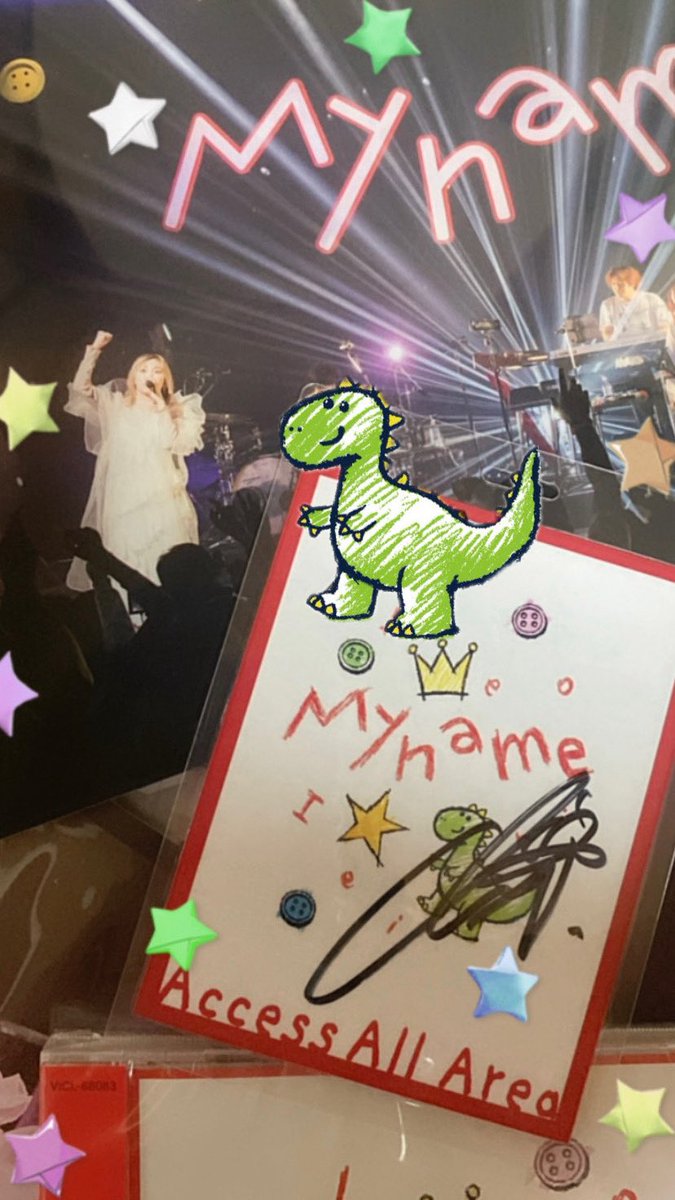 yuduLEO's tweet photo. 名前まで直筆だとは...🥹✨️
たくさん見るし たくさん聴きます🎶

 #家入レオ https://t.co/M54nBjxZaU
