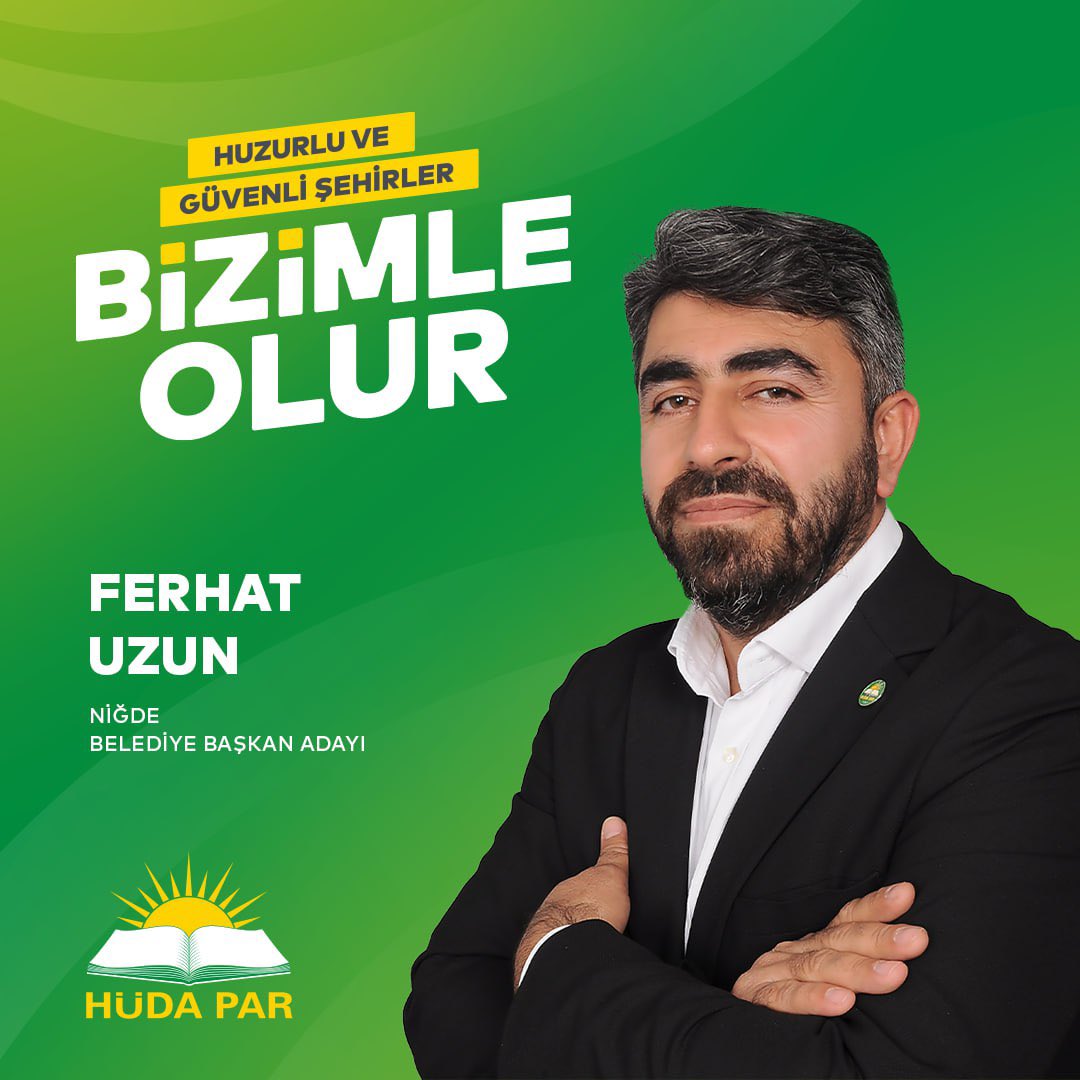 Sahte diploma skandalından çıkan bir başka isim:

HÜDA PAR'dan geçen yıl belediye başkan adayı olan Ferhat Uzun

Sahte diplomadan sonra Uzun'dan inşaat mühendisi arkadaşına giden mesaj şöyle:

"Artık meslektaş olduk. Yıldız Teknik Üniversitesi inşaat mühendisi. Allah razı olsun"