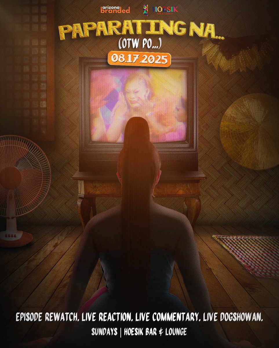 May bagong aabangan tuwing LINGGO…
(There’s a new craze during Sundays)