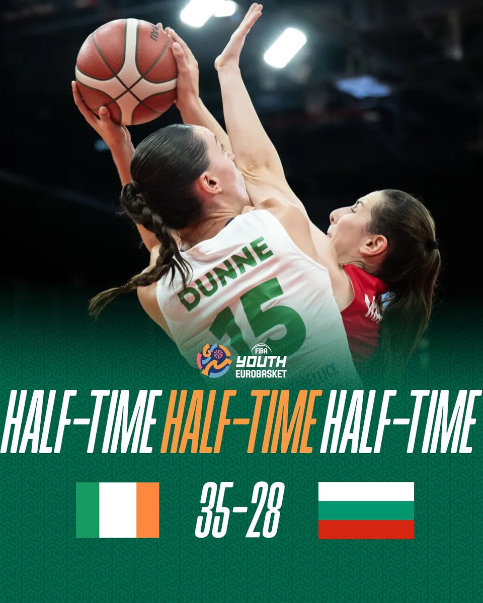 They're just underway in the second half in Hungary! 

Ireland led at the break against Bulgaria in the opening game of the second group phase ⚡️

Watch it live ➡️ bit.ly/4m0sNCf 

#GreenMeansGo ☘️ | #IrishBasketball