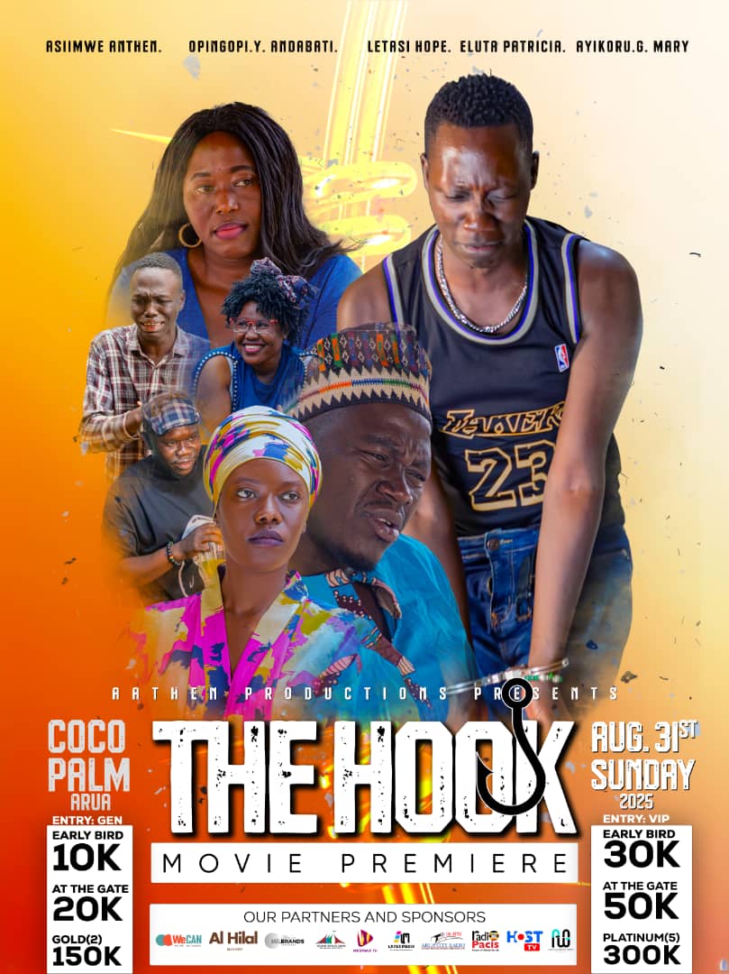 THE HOOK.

When a scorned mechanic's dreams are crushed by his best friend's negligence, he sets in motion a ruthless revenge plot that threatens to destroy everything his traitor holds dear.

Directed by Avas and Produced by Asiimwe, this is yet another intriguing  story