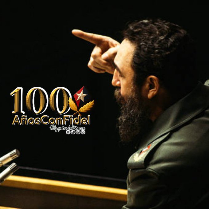Erick Sanchez 🇨🇺 (@esanchezcub) on Twitter photo 🌵🇨🇺
99 huellas que marcaron el camino y 100 pasos siguiendo su luz.
#FidelPorSiempre
#100AñosConFidel #ClaridadTunera <a href="/DiazCanelB/">Miguel Díaz-Canel Bermúdez</a> #Cuba 🌵🇨🇺
99 huellas que marcaron el camino y 100 pasos siguiendo su luz.
#FidelPorSiempre
#100AñosConFidel #ClaridadTunera <a href="/DiazCanelB/">Miguel Díaz-Canel Bermúdez</a> #Cuba