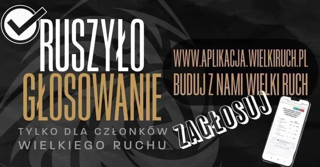 WielkiRuch's tweet image. Niebiescy,

Na aktywnych członków Wieliego Ruchu czeka głosowanie na aplikacji WR.

Tym razem głosujemy nad wsparciem dla Ruch Chorzów Futsal 🫡

aplikacja.wielkiruch.pl