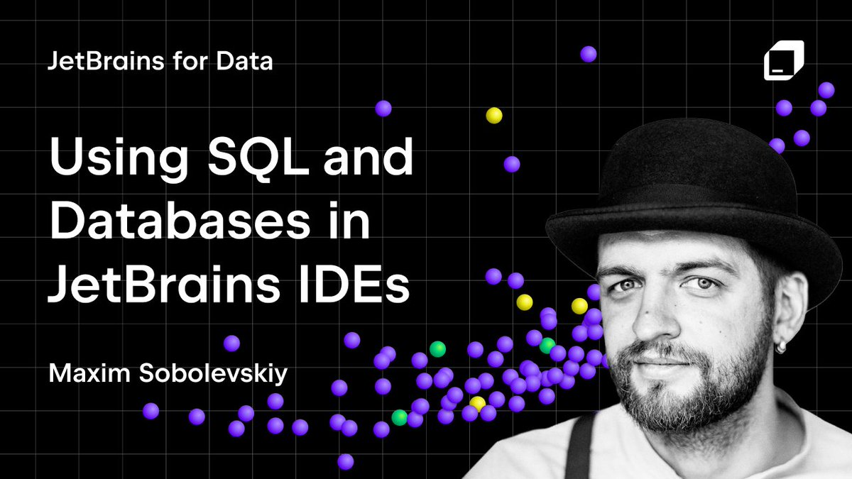 Want to boost your productivity with databases in DataGrip and other JetBrains IDEs?

Join our livestream on Thursday, August 14, at 6:00 pm CEST (UTC +2) to learn powerful tips and tricks that will help you work faster and smarter with SQL and databases! 🚀

Register today: