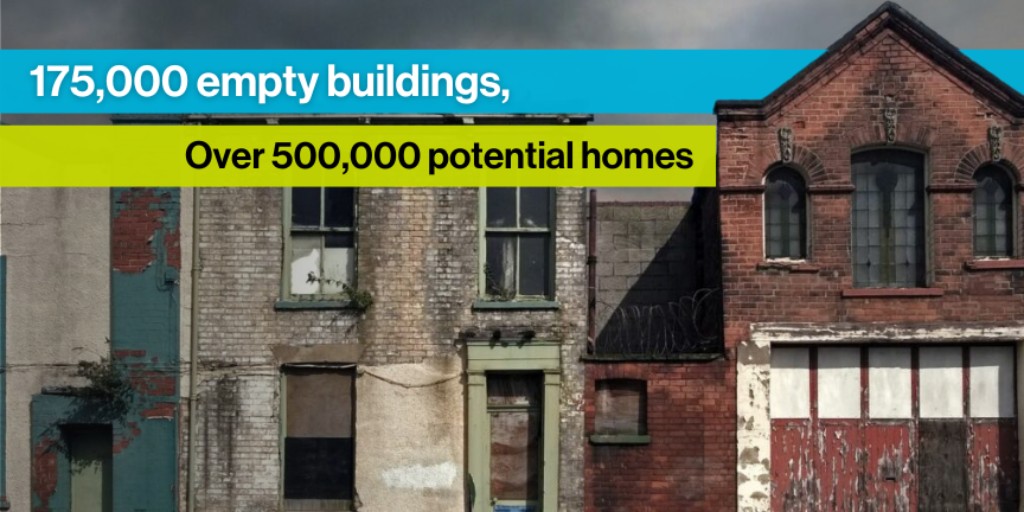 175,000 empty buildings. Over 500,000 potential homes.
The UK is sitting on a huge opportunity to create high quality, social or genuinely affordable homes in town centres across the country.

Find out how: habitatforhumanity.org.uk/empty-spaces-t… 

#EmptySpacesToHomes