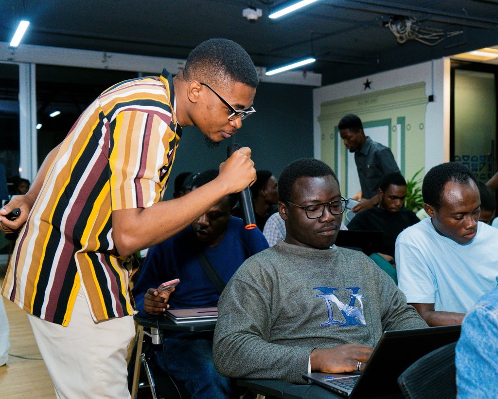 swiftxr_io's tweet image. @Boluwatife__O proudly represented SwiftXR at #Gamathon2025 🇬🇭 hosted by @africacomicade 

Pushing boundaries in Africa’s gaming and tech space. 🎮🚀
#AfricaComicade #SwiftXR #GameDevAfrica
