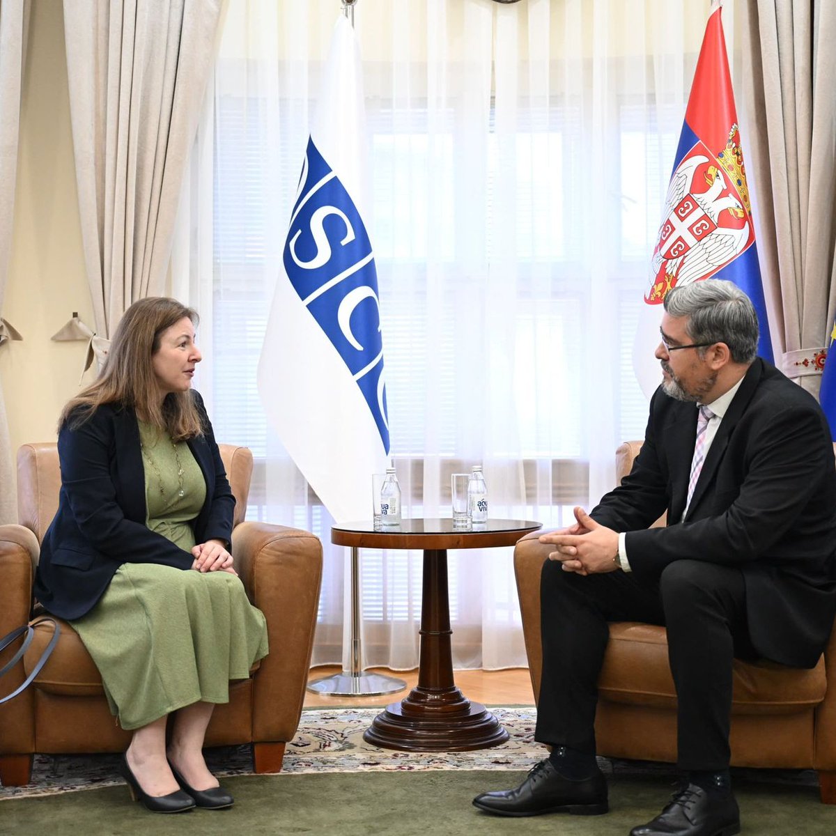 OSCE_Serbia (@osce_serbia) on Twitter photo Acting Head of <a href="/OSCE_Serbia/">OSCE_Serbia</a> Carolina Hidea congratulated <a href="/MINEIsrb/">Ministarstvo za EI</a> Nemanja Starović on his appointment & discussed the Mission's support to 🇷🇸 strategic reform goals complementary w #OSCE commitments in the areas of democratization, media, rule of law, human & minority rights. Acting Head of <a href="/OSCE_Serbia/">OSCE_Serbia</a> Carolina Hidea congratulated <a href="/MINEIsrb/">Ministarstvo za EI</a> Nemanja Starović on his appointment & discussed the Mission's support to 🇷🇸 strategic reform goals complementary w #OSCE commitments in the areas of democratization, media, rule of law, human & minority rights.