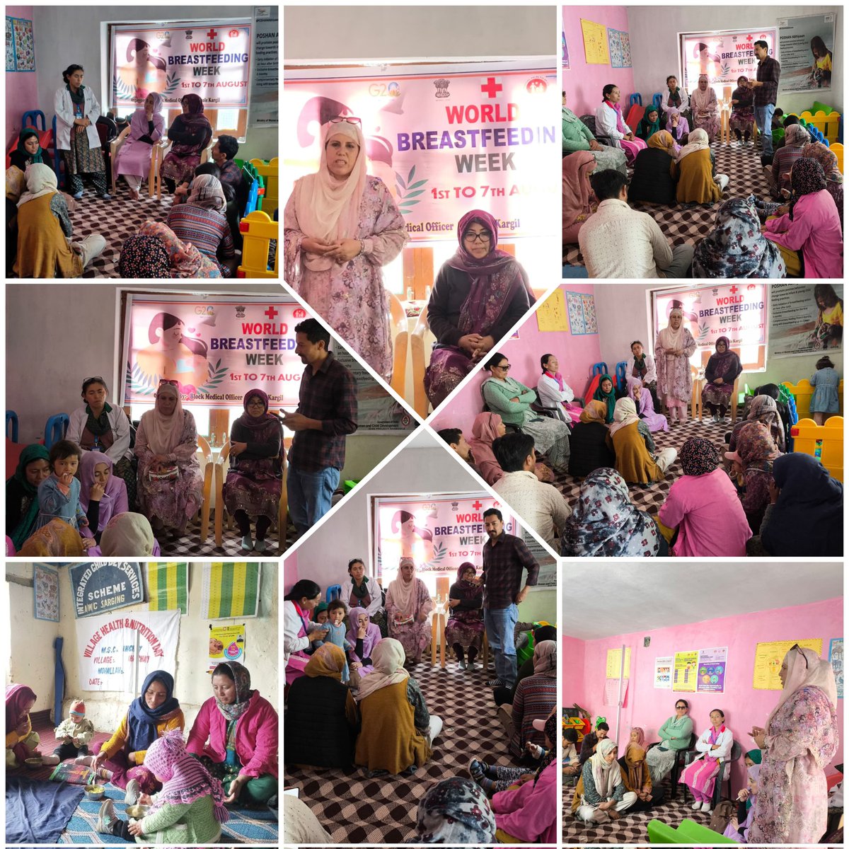 Social and Tribal Welfare Ladakh (@socialladakh) on Twitter photo ICDS Project Shargole celebrates World Breastfeeding Week.
Emphasized importance of exclusive breastfeeding & proper nutrition for infants. #WorldBreastfeedingWeek
<a href="/diprleh/">DIPR Leh</a> <a href="/vol_ladakh/">Voice of Ladakh</a> <a href="/AkashvaniAIR/">Akashvani आकाशवाणी</a> <a href="/DIPR_Kargil/">DIPR Kargil</a> <a href="/dc_Kgl/">Deputy Commissioner/DEO Kargil</a> ICDS Project Shargole celebrates World Breastfeeding Week.
Emphasized importance of exclusive breastfeeding & proper nutrition for infants. #WorldBreastfeedingWeek
<a href="/diprleh/">DIPR Leh</a> <a href="/vol_ladakh/">Voice of Ladakh</a> <a href="/AkashvaniAIR/">Akashvani आकाशवाणी</a> <a href="/DIPR_Kargil/">DIPR Kargil</a> <a href="/dc_Kgl/">Deputy Commissioner/DEO Kargil</a>