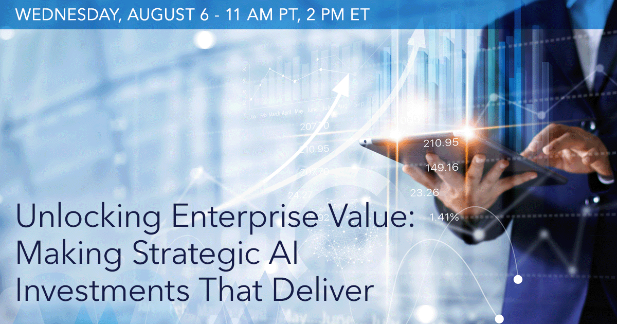 GenAI, #LLMs, #knowledgegraphs, #AI is evolving fast. Learn how to turn cutting-edge tech into enterprise value in this informative webinar. Reserve your spot before 11 AM PT / 2 PM ET today! #GenerativeAI #AIROI ow.ly/7sw430sOpO2