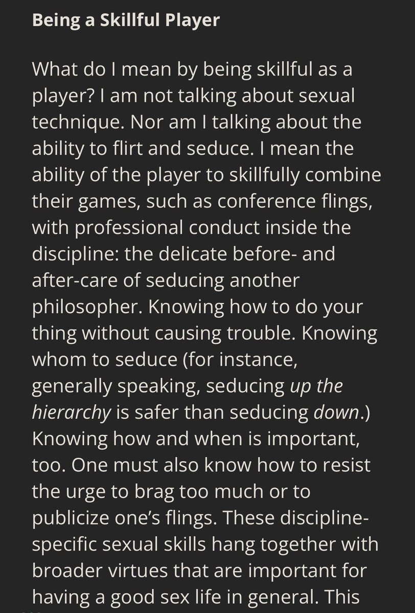 HOW ABOUT YOU JUST KEEP YOUR SEX LIFE OUT OF THE PROFESSION??? 
also if we are talking students don’t seduce ‘down the hierarchy’ at all you weirdos