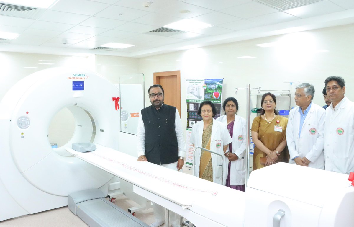 mpprataprao's tweet image. आज AIIMS ऋषिकेश में परम आदरणीय प्रधानमंत्री श्री @narendramodi जी के “स्वस्थ भारत, समृद्ध भारत” के संकल्प को आगे बढ़ाते हुए अत्याधुनिक PET Scan सुविधा (Department of Nuclear Medicine) का उद्घाटन किया।

इसके साथ ही AYUSH विभाग में नवीन टेली-आयुष सुविधा तथा आयुष पुस्तकालय का…