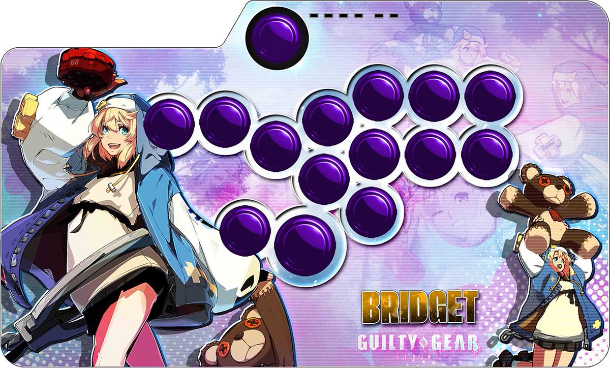 Bridget art for Matthew's F500 FLAT by Carlos Martinez
thearcadestick.com/lukas/
#GGSt #fightstickart
<a href="/MAYFLASH192351/">MAYFLASH</a>