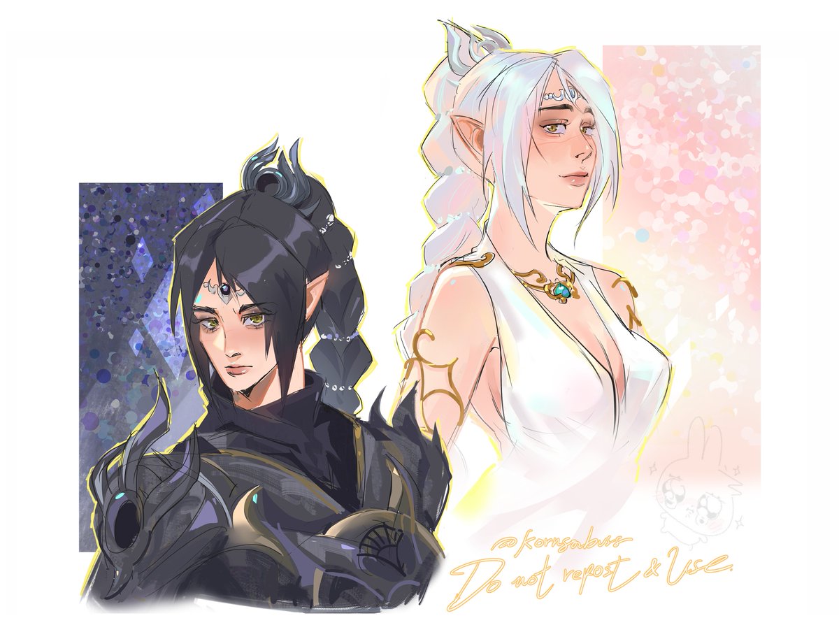 kornsabuss's tweet image. Dark &amp;amp; Light 🌑🌕
#shadowheart  #BaldursGate3 #BG3