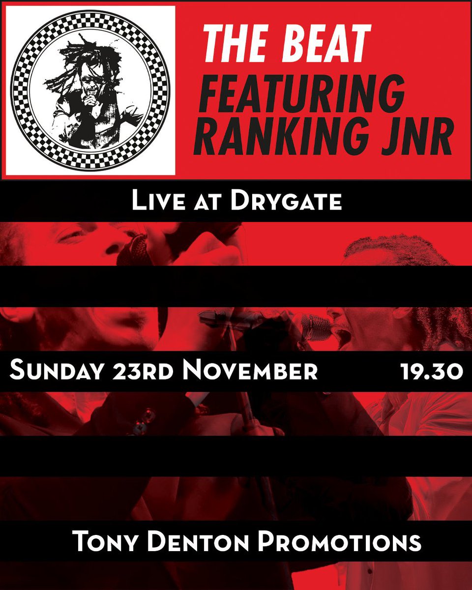 MediaWhoresband's tweet photo. 🎺Breaking news 🥁
We’re delighted to announce that we’ll be playing with the Beat on 23 November in Glasgow at #Drygate
We last played with the Beat in 2012 at the Big Stooshie festival, if any of you remember that! Yes, still stand down Margaret!
https://t.co/8dsE7429mE https://t.co/fkxb4XCuYK