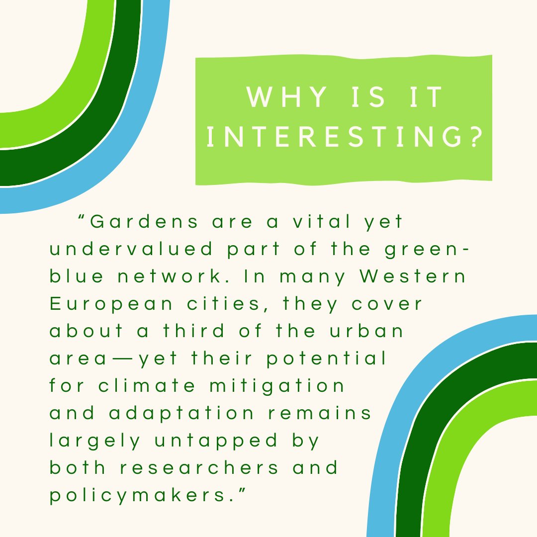 dForNatLan's tweet photo. Kelly's PhD unlocks the climate change mitigation and adaptation potential of domestic gardens by combining remote sensing, spatial analysis, sensor networks, and citizen science to better understand garden characteristics, model their climate impact, and inform policymakers. https://t.co/Imekf8iEIL