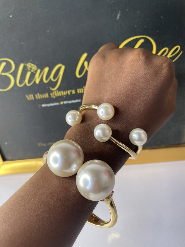 pearl themed bracelet 😍

🏷️N6,000 each