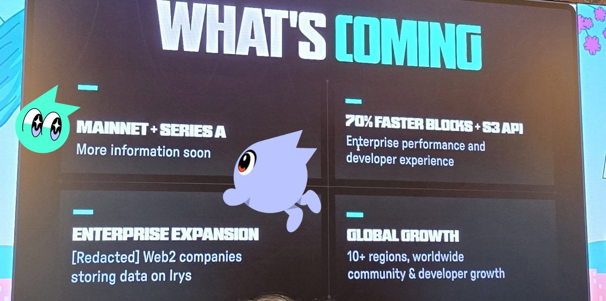 Yunus Emre | Sepya Network | (Ø,G) (@yemrecc) on Twitter photo WHAT'S COMING SOON TO IRYS
An exciting period is beginning for <a href="/irys_xyz/">Irys (✧ᴗ✧)</a> I will share with you four major developments from the presentation made a few days ago.
🔸 Mainnet + Series A Investment
The mainnet launch is coming soon and Series A, the largest investment, is on the WHAT'S COMING SOON TO IRYS
An exciting period is beginning for <a href="/irys_xyz/">Irys (✧ᴗ✧)</a> I will share with you four major developments from the presentation made a few days ago.
🔸 Mainnet + Series A Investment
The mainnet launch is coming soon and Series A, the largest investment, is on the