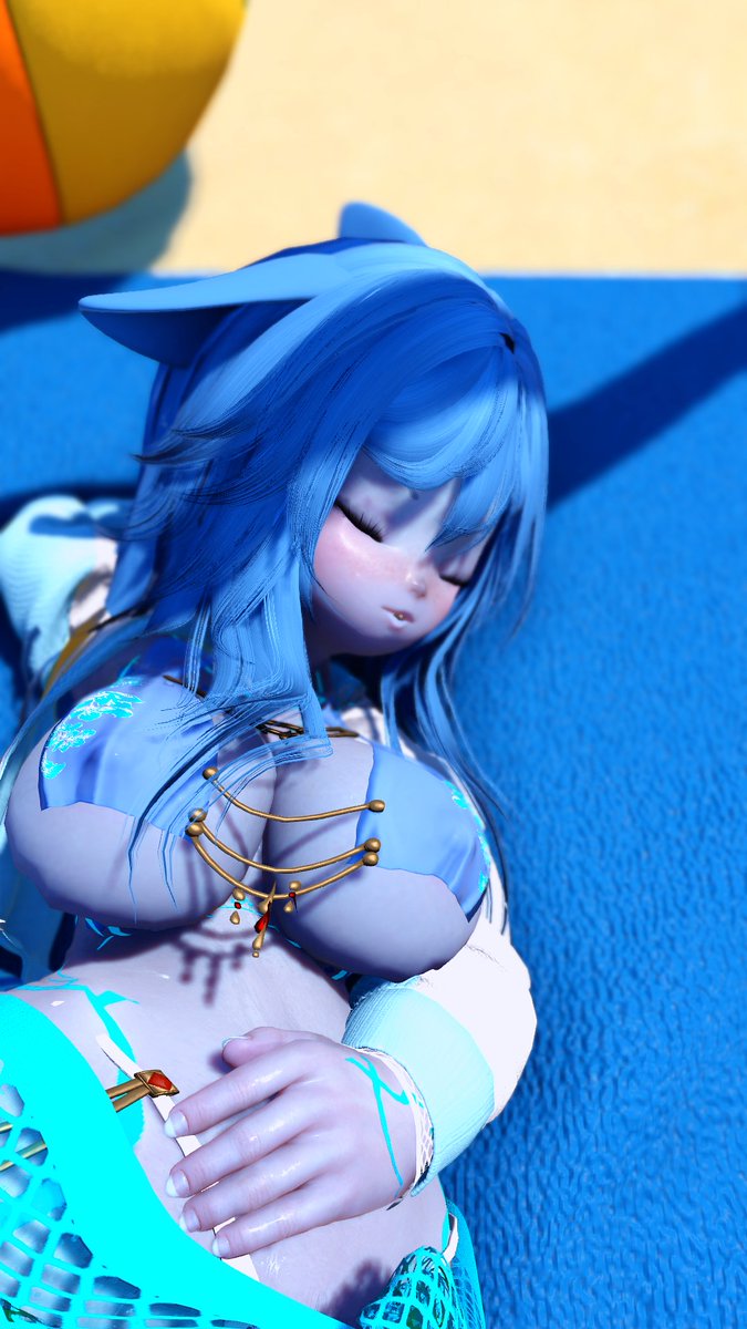 "Gonna bathe in a sun, just.. a little.." 💤