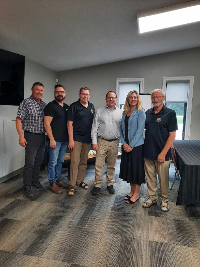 Christian Farmers Federation of Ontario (CFFO) (@cffont) on Twitter photo What great conversations we had recently with <a href="/Bobbi/">Bobbi Jackson</a> Ann Brady and @mikeschreinergpo at the head office #cffont. We discussed Bill 21 - that was recently presented into Parliament "Protect your food Act" as well as a number of other topics.
#cffont #ontariocanada #mppontario What great conversations we had recently with <a href="/Bobbi/">Bobbi Jackson</a> Ann Brady and @mikeschreinergpo at the head office #cffont. We discussed Bill 21 - that was recently presented into Parliament "Protect your food Act" as well as a number of other topics.
#cffont #ontariocanada #mppontario