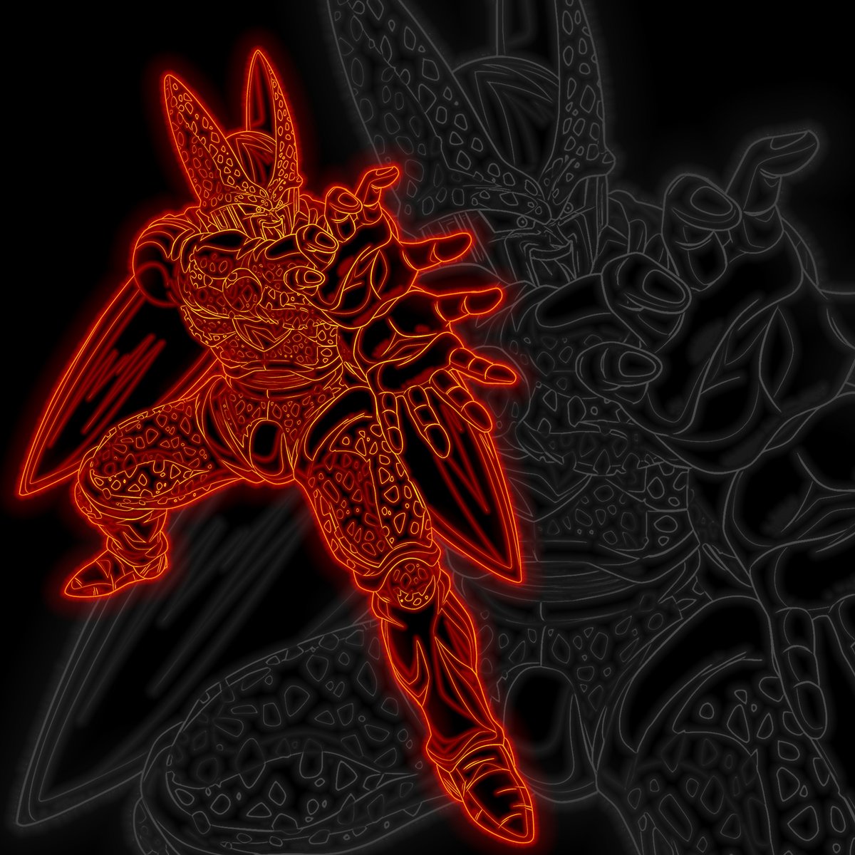 STR Cell in Neon Style remake
