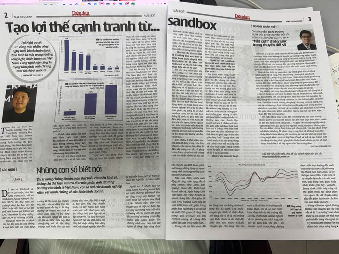 Superteam Vietnam featured in Diễn Đàn Doanh Nghiệp newspaper