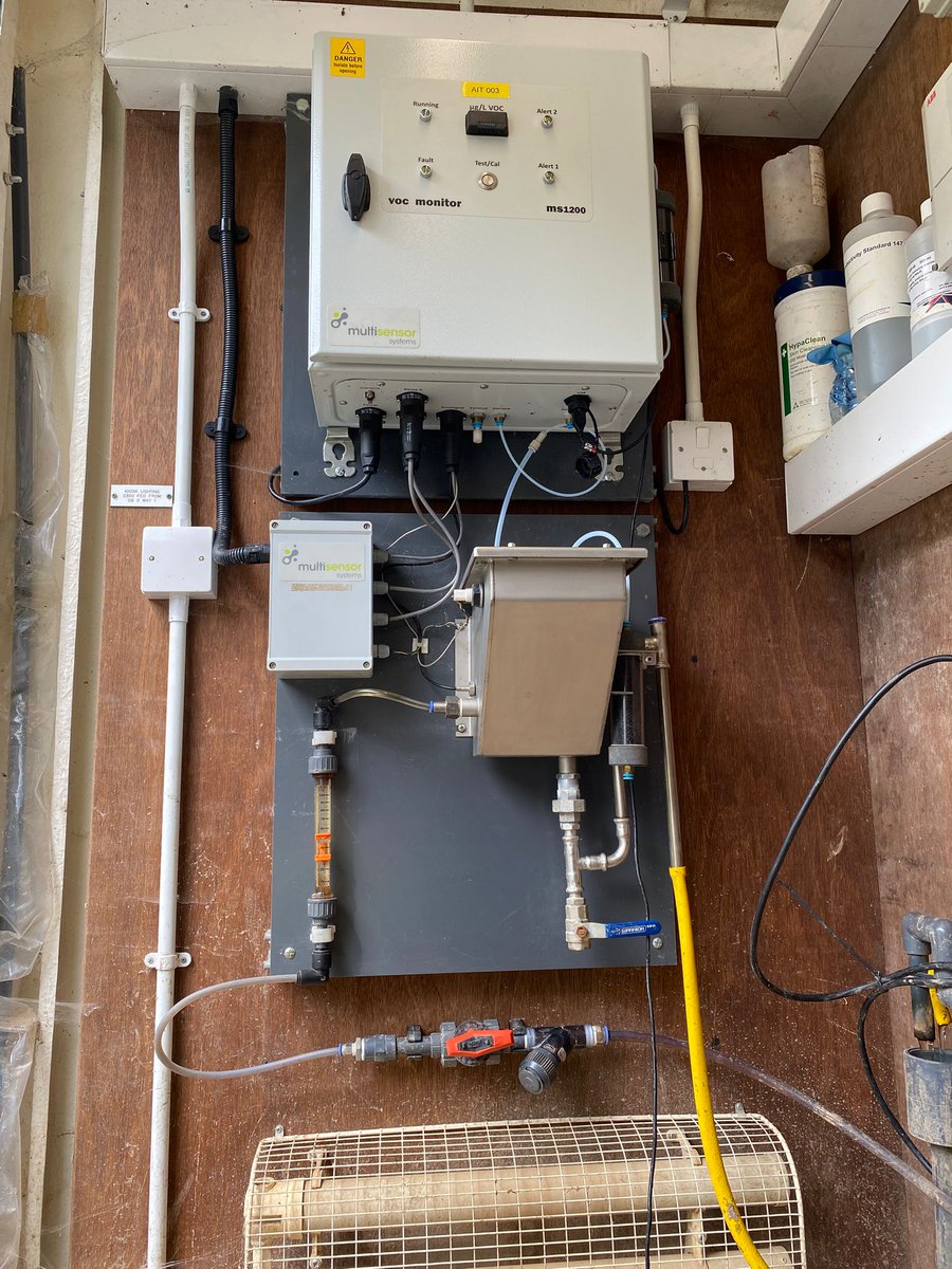Multisensorsyst's tweet image. A very busy week for our amazing service team around the UK. With more than 250 oil in water analysers installed all over the UK, our two service people are always busy keeping these running and protecting water intakes all over the country.
