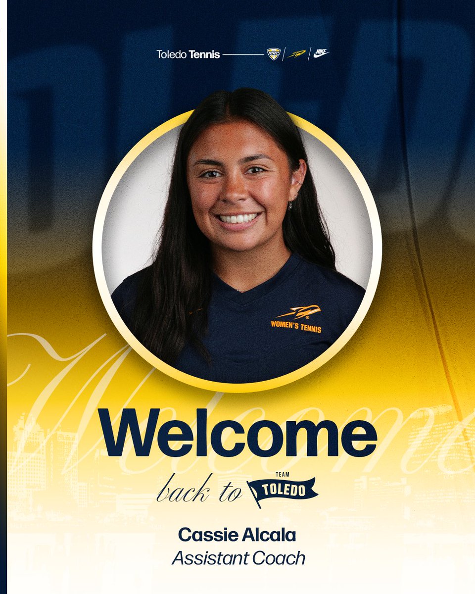 Welcome back to the Glass City, Cassie Alcala! 

📰 tinyurl.com/29juuln3

#TeamToledo