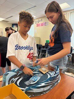 MR_JAGLER_LV's tweet image. The @einsteinproject joined #HSSDSummerSchool2025 students to engage them in making spinning tops through one of our classes this summer. #learningcanbefun @HSSD