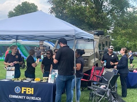 LouKyCourtClerk's tweet image. Nice turnout for the 2025 #NationalNightOut at Warren Walker Park in Douglass Hills! Glad to see @LMPD 8th Division & Middletown Police Dept. connecting with the community. Since 1984, #NNO has brought neighborhoods & law enforcement together across the country. #UnityCommunity