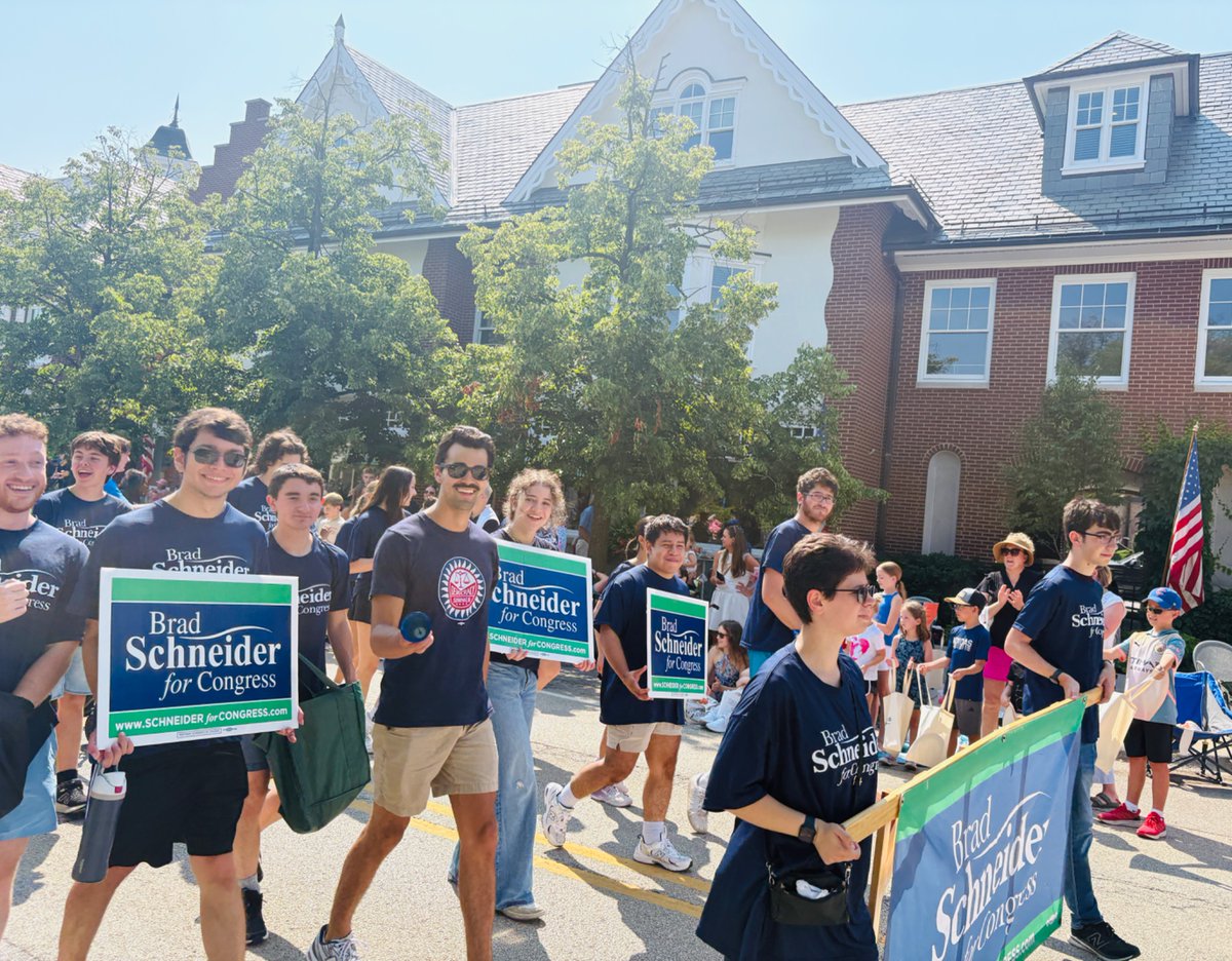 Brad Schneider (@schneider4il10) on Twitter photo Team Brad was out in full force this morning at the Lake Forest Days Parade! We had an incredible time and are so grateful for the amazing support from the community. It was wonderful to see so many friends and neighbors coming together to celebrate our community today. Team Brad was out in full force this morning at the Lake Forest Days Parade! We had an incredible time and are so grateful for the amazing support from the community. It was wonderful to see so many friends and neighbors coming together to celebrate our community today.