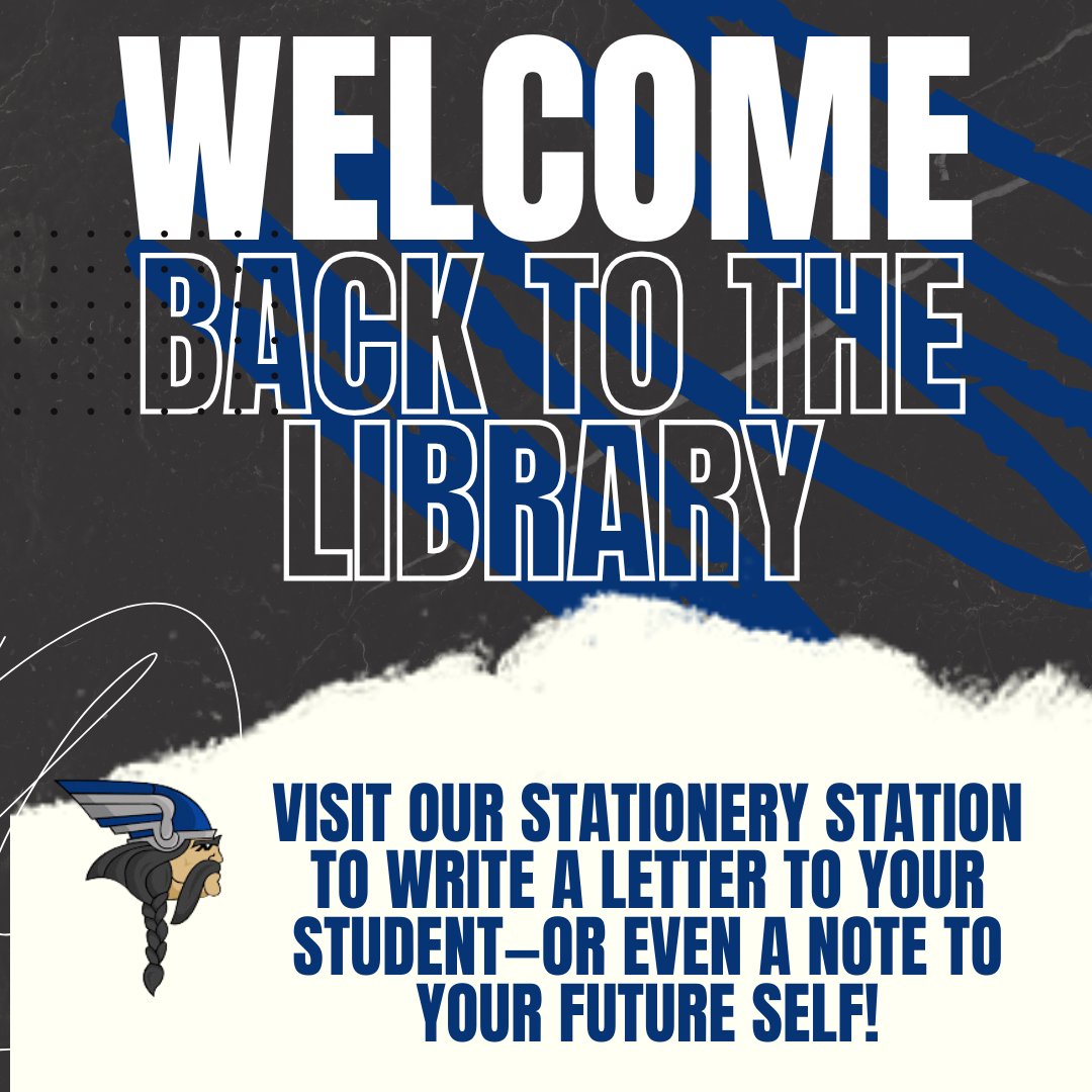 NimitzLibrary's tweet image. Hey @NimitzVikings Stop by the library during Meet the Teacher to visit ourย Stationery Stationโwrite a letter to your student or future self, and donโt forget toย check out a great bookย while youโre here! #irvingreads