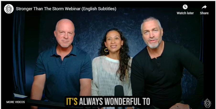 If you didn’t catch the Stronger Than the Storm webinar live last week, the full replay is now available!
[link in comments]

It’s a raw, heartfelt conversation about resilience, health, and the unseen battles so many are facing right now, including heart breaking news from Sandy