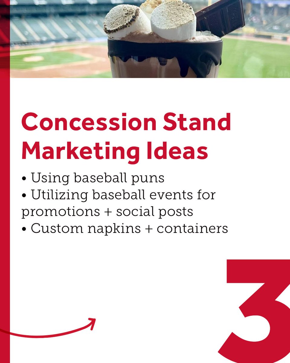 PartsTown's tweet image. Baseball season’s in full swing—make your concession stand a home run. ⚾️
From standout signage to themed snacks and smart marketing moves, take a look at these easy ways to step up your game this season! ✨ parts.town/3ZGBOHD

#PartsTownTips #BaseballConcessions