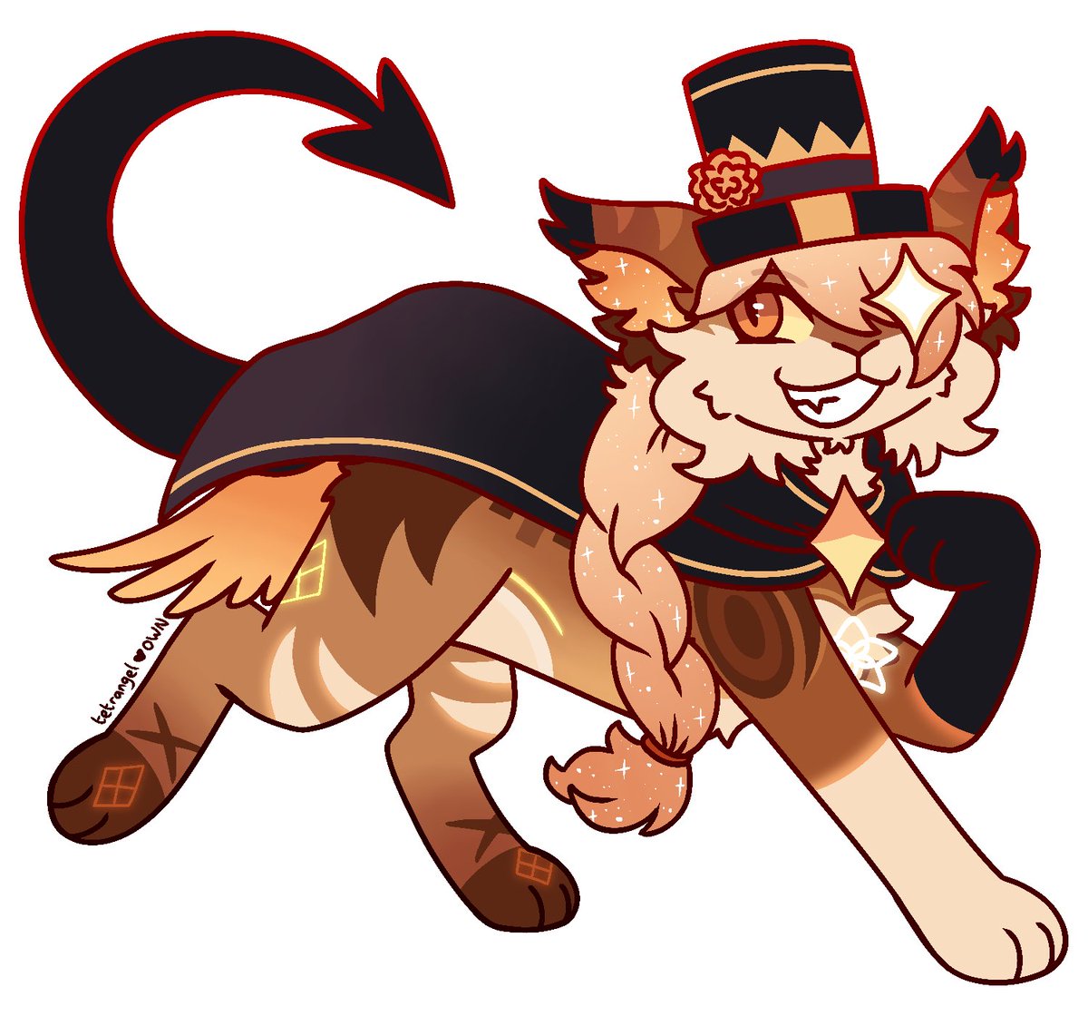 #artfight attacks for astrajune, kougyokuus, eberine, and esc_apegoat! ❤️