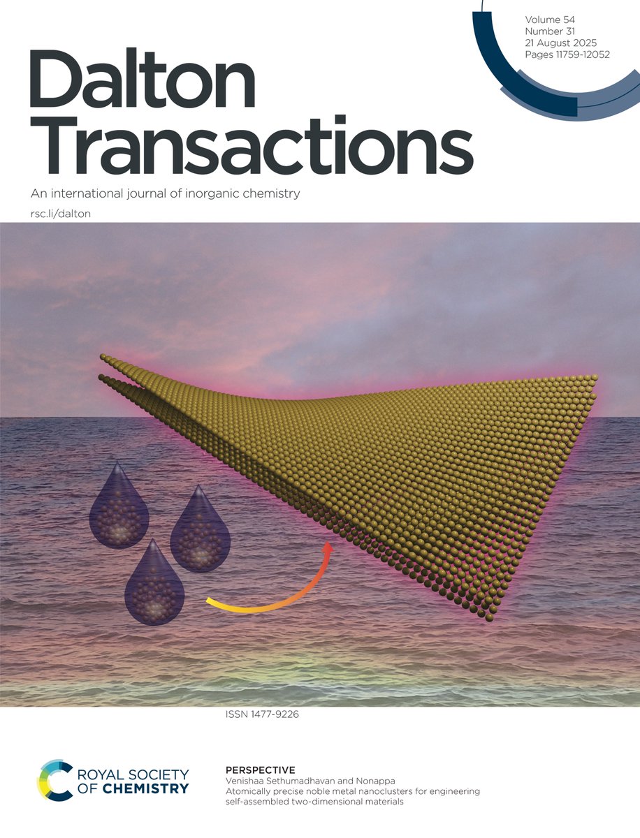 Nonappa (@nonappa) on Twitter photo In our recent Perspective article, we explore innovative approaches for fabricating precision 2D materials across length scales. The cover art depicts the 2D flexible membranes fabricated at the air-water interface <a href="/DaltonTrans/">DaltonTransactions</a> <a href="/RoySocChem/">Royal Society of Chemistry</a> <a href="/precisionmater/">Precision Nanomaterials Group</a> pubs.rsc.org/en/content/art… In our recent Perspective article, we explore innovative approaches for fabricating precision 2D materials across length scales. The cover art depicts the 2D flexible membranes fabricated at the air-water interface <a href="/DaltonTrans/">DaltonTransactions</a> <a href="/RoySocChem/">Royal Society of Chemistry</a> <a href="/precisionmater/">Precision Nanomaterials Group</a> pubs.rsc.org/en/content/art…