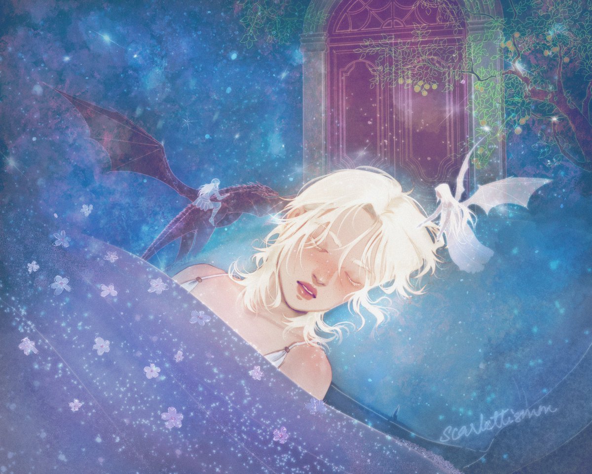 redoorlemontree's tweet image. ✰ [ danyweek day 3: magic ] 

dragon dreams — by scarlettismm on ig